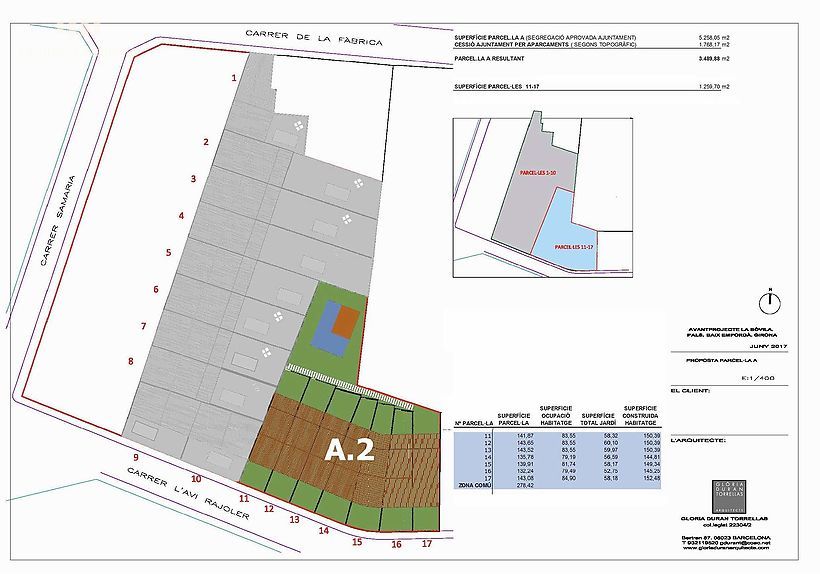 Opportunité d'investissement unique, pour construire des maisons dans le centre de Pals!