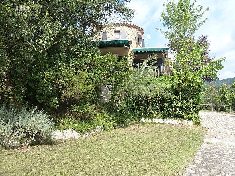 Villa with view of the park of Gavarres in Santa Cristina d'Aro