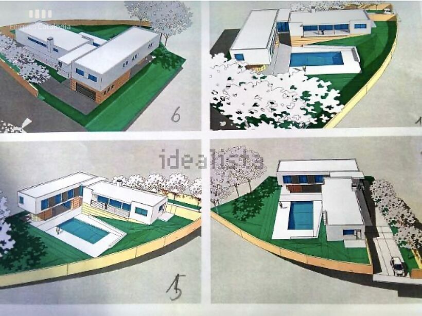 Parcela of 1.135 m2 in Mas Pallí to build a casa de dos plantas.