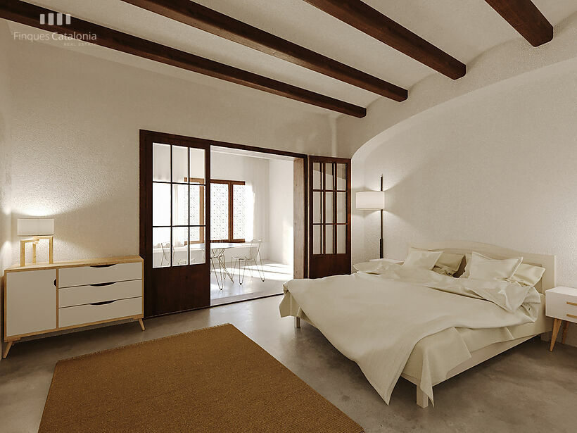 Ground floor of 154 m2 with terrace of 16 m2 in 2nd line of Sant Antoni de Calonge.
