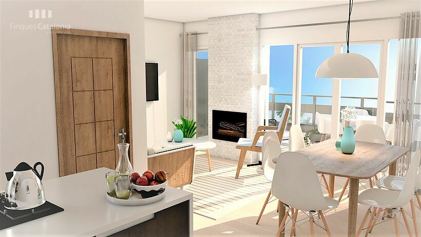Planta baja con 3 habitaciones y dos baños  en 2ª línea de Sant Antoni de Calonge