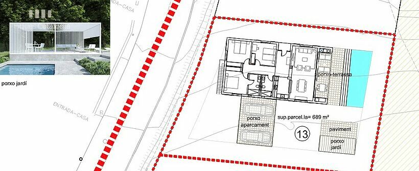 Casa de disseny a Sant Pol-S'Agaró a estrenar i poca distància de la platja.