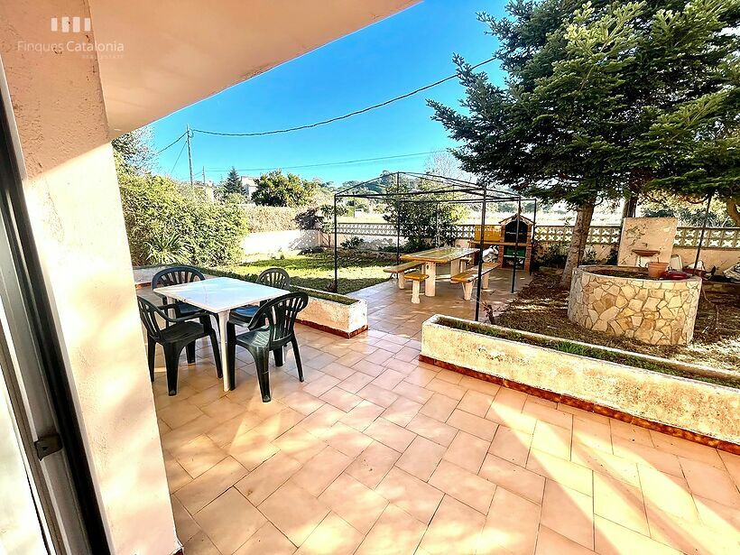 Ground floor 3 double rooms with large terrace and garden with barbecue in Sant Antoni de Calonge ​